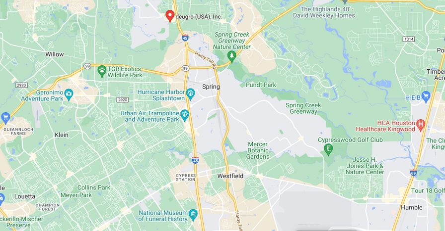 Duegro Terminal map
